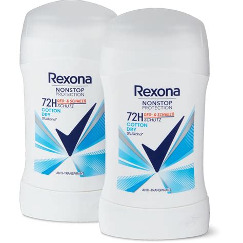 Rexona Cotton Dry · Deodorant stick · 72h • Migros Online