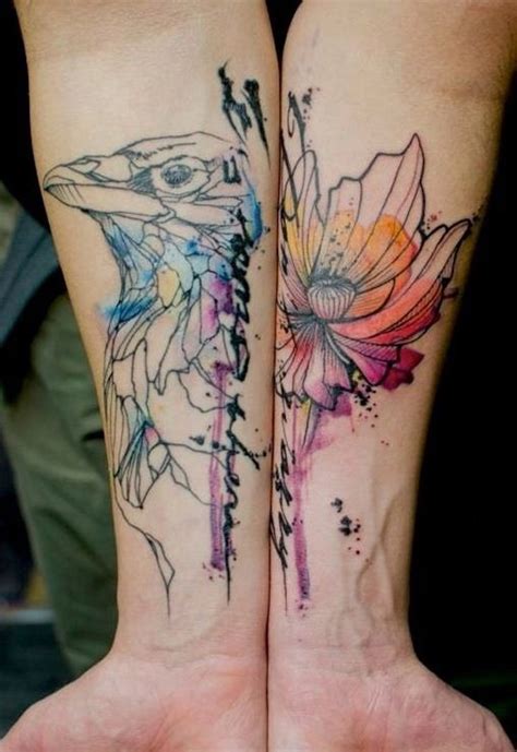 Amazing Watercolor Tattoo Design Inspirations