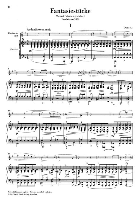 7 Variationen Op 33 B Klarinette Klavier