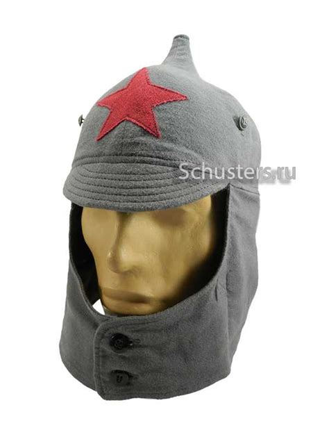 Winter peaked cap Budionovka M1927 (Буденовка (зимний шлем) обр. 1927 г ...