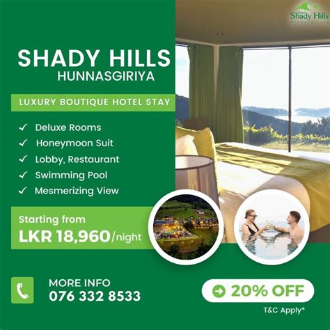 Shady Hills Hotel Offers