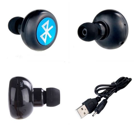 bluetooth wireless earphone handsfree mono headset headphone iphone