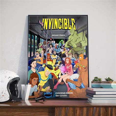 Invincible Season 2 2023 Official Poster Canvas Rever Lavie