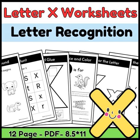 Letter of the Week: X – A Fun and Engaging Way to Build Early Literacy ...