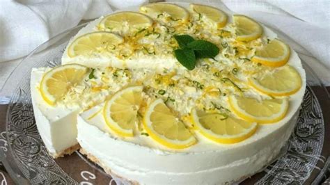 Tarta De Limón Sin Horno Receta Fácil Y Rápida Postres Fáciles Y Ricos