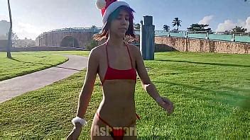 Hairy Pussy Micro Bikini Dance Twerk Test Christmas Edition XVIDEOS