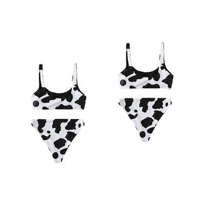 2 Sets Oberteile Für Damen Badeanzug Kuh Bikini Holiday Swimwear Fräulein eBay