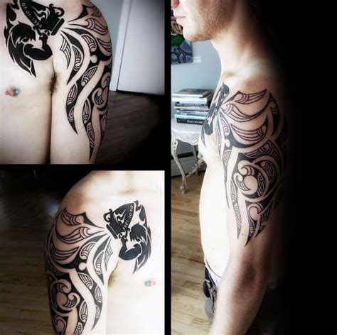 70 Aquarius Tattoos For Men - Astrological Ink Design Ideas