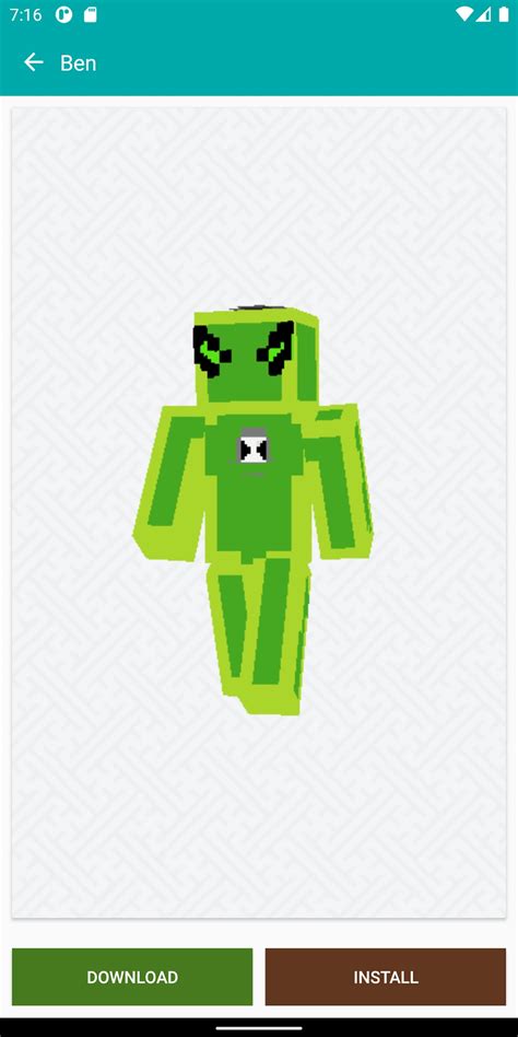 Android 용 Ben Skins For Minecraft 다운로드