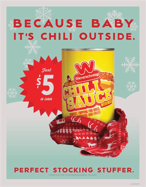 Wienerschnitzel’s Famous Can of Chili is the Stocking Stuffer You Didn