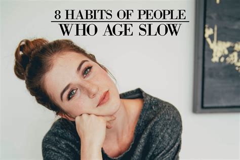 8 Habits of People Who Age Slow