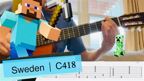 Sweden C Fingerstyle Guitar Tab Youtube