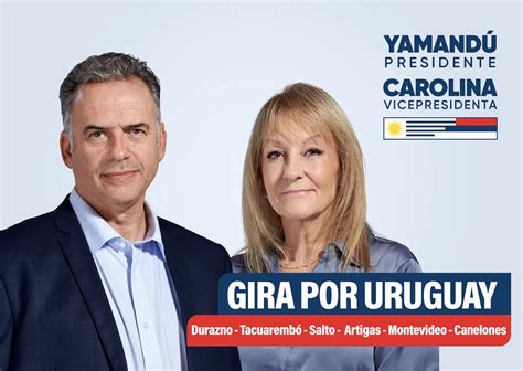 Gira de Yamandú y Carolina - Frente Amplio