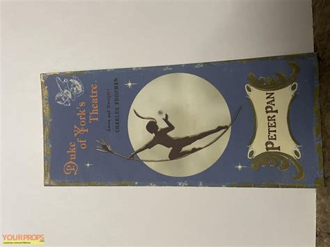 Finding Neverland Prop Tickets And Program To The Play Peter Pan