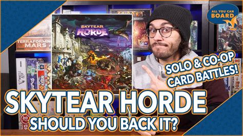 Skytear Horde Rules Overview Kickstarter Preview Is This