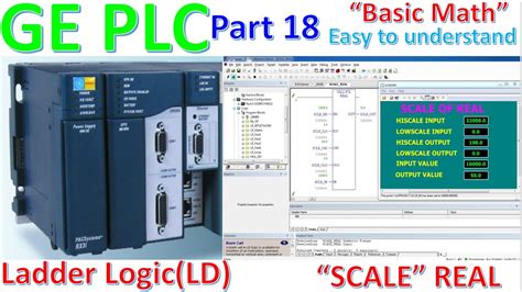 Proficy Machine Edition Software Connect With PLC GE About SCALE Real