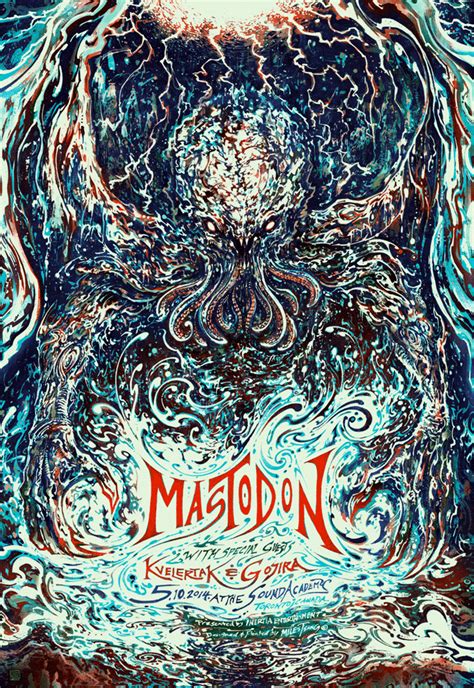 Mastodon Gojira Kvelertak 20140510 Sound Academy Toronto