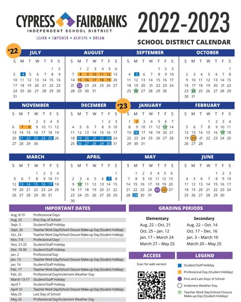 Cypress Fairbanks Cfisd Calendar 2024 2025 Teacher Printable