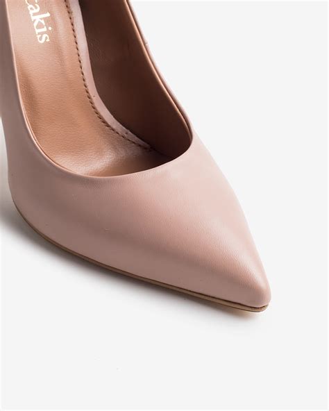 moustakis nude δερμάτινες γόβες Moustakis Shoes Γυναικεία Ανδρικά