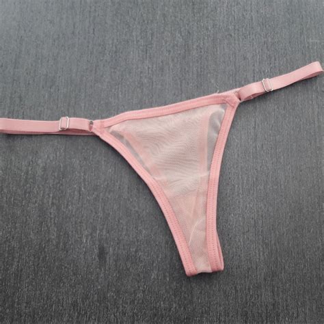 Camisola Transparente Sensual Bojo E Calcinha Lingerie