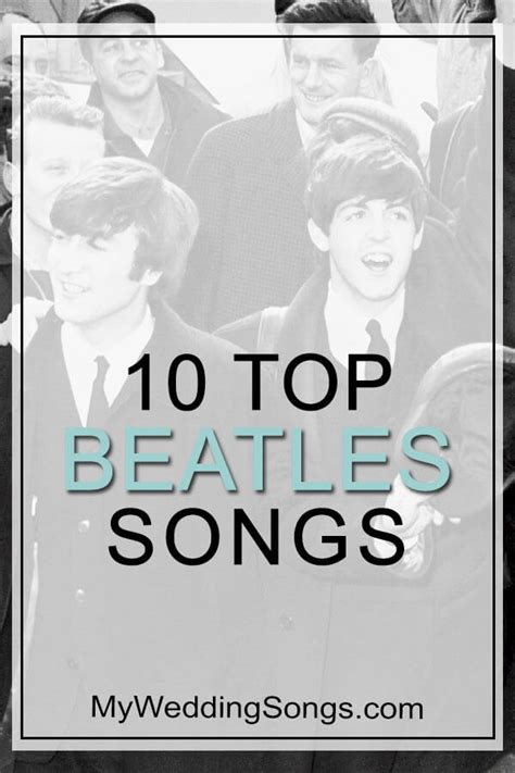beatles love songs  weddings  wedding songs