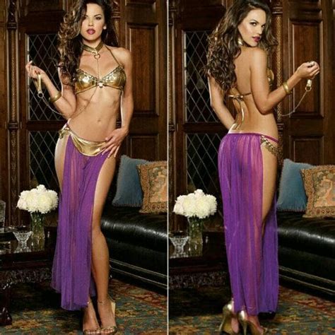Jual Lingerie Sexy Bikini Rok Costume Arabian Kostum Dance Seksi Ungu Jakarta Barat Yumi