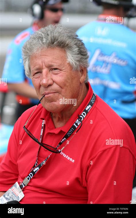 1969 Indianapolis 500 Winner Mario Andretti Visits The Pits On May 19