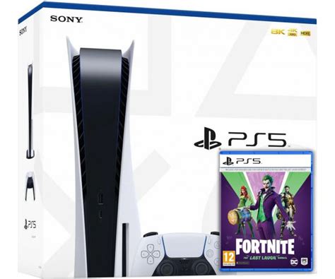 Sony PlayStation 5 White 825Gb + Fortnite The Last Laugh Bundle & 1000 ...