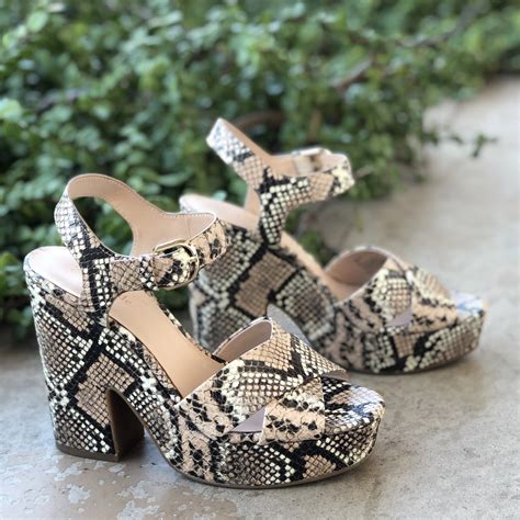 Kate Spade Python Platforms Size 7 Voyage Is A Verb