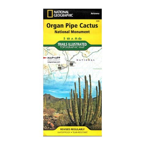 Map: Organ Pipe Cactus National Monument (Trails Illustrated) – Public Lands Interpretive ...