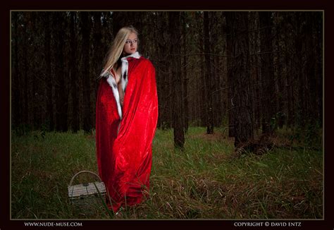Harper In Nude Muse Set Red Riding Hood
