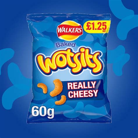 Walkers Wotsits Cheese 60g One Pound Crisps