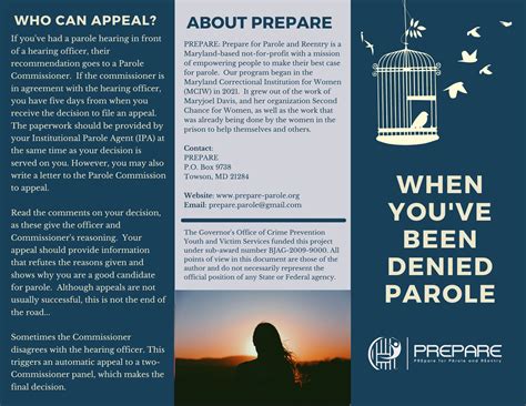 Parole Materials Prepare Parole