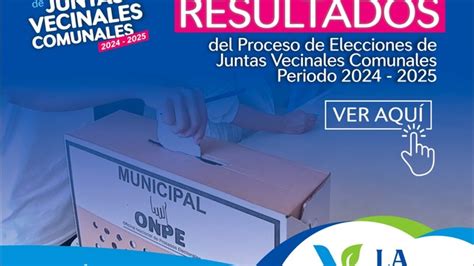 Conoce Los Resultados De Las Elecciones De Juntas Vecinales Comunales