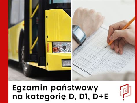 Prawo Jazdy Kategoria D D D E D E Na Autobus Rozdra Ew Cena