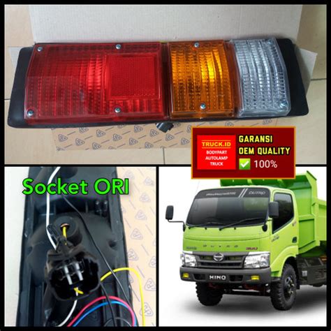 Jual Lampu Rem Belakang Stop Lamp Hino Dutro Dynasaurus Rh Lh Kota