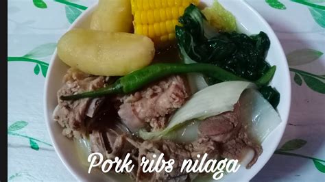 How To Make The Easy Pork Ribs Nilaga Easyyummyrecipe Youtube