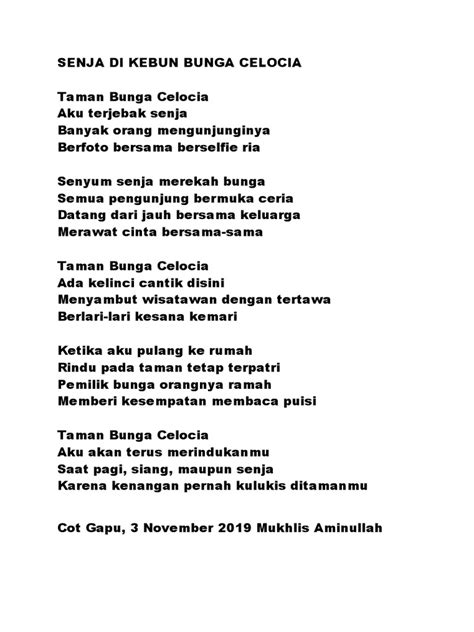 Puisi Tentang Bunga 52 Koleksi Gambar