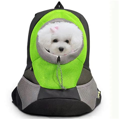 Pet Dog Carrier Backpack Fashion Mesh Nylon Portable Front Travel Bag