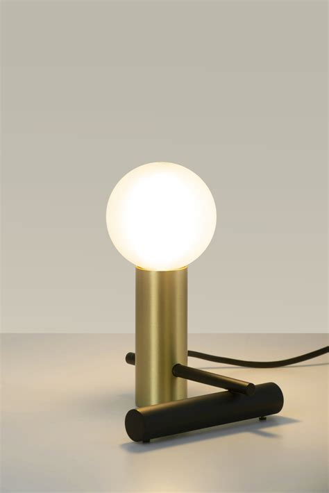 Nude Tiny Table Lamp Matte Gold Nordesign