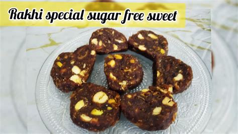 Sugar Free Dates And Dry Fruits Roll Khajur Barfi Rakhi Special