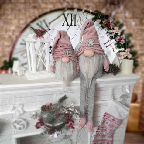 Гном новогодний каминный. Гном большой с бородой в интернет-магазине ...