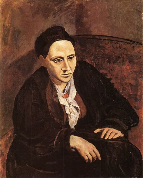 portrait  gertrude stein   pablo picasso nichodesign flickr