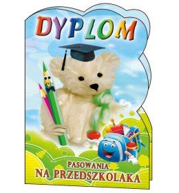 Dyplom Pasowania Na Przedszkolaka B122 Veda Szkola Pl