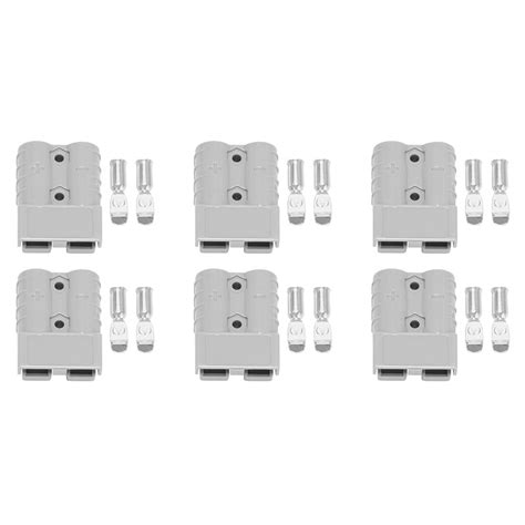 X For Anderson Style Plug Connectors A V Awg Ac Dc For Awg