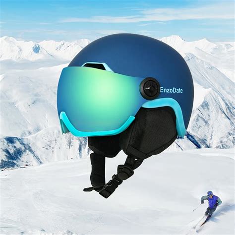 Ski Helmet With Goggles Attached Review At Johncbernard Blog