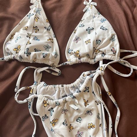 Selling Bikini Top And Bottom From Pacsun Only Worn Depop