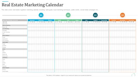 Top 7 Real Estate Calendar Templates To Help You Plan Well