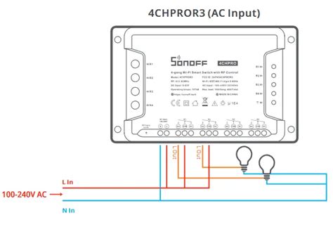 Sonoff Diy Ch Chpro Gang Wifi Smart Switch User Manual