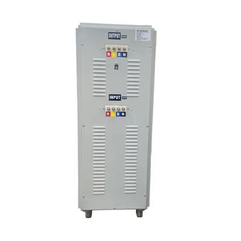 Kva Three Phase Servo Voltage Stabilizer At Automatic Three